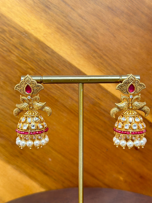 Antique Gold Earrings